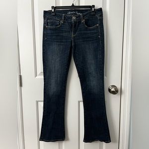 American eagle outfitters flare jeans 8 Skinny kick Short